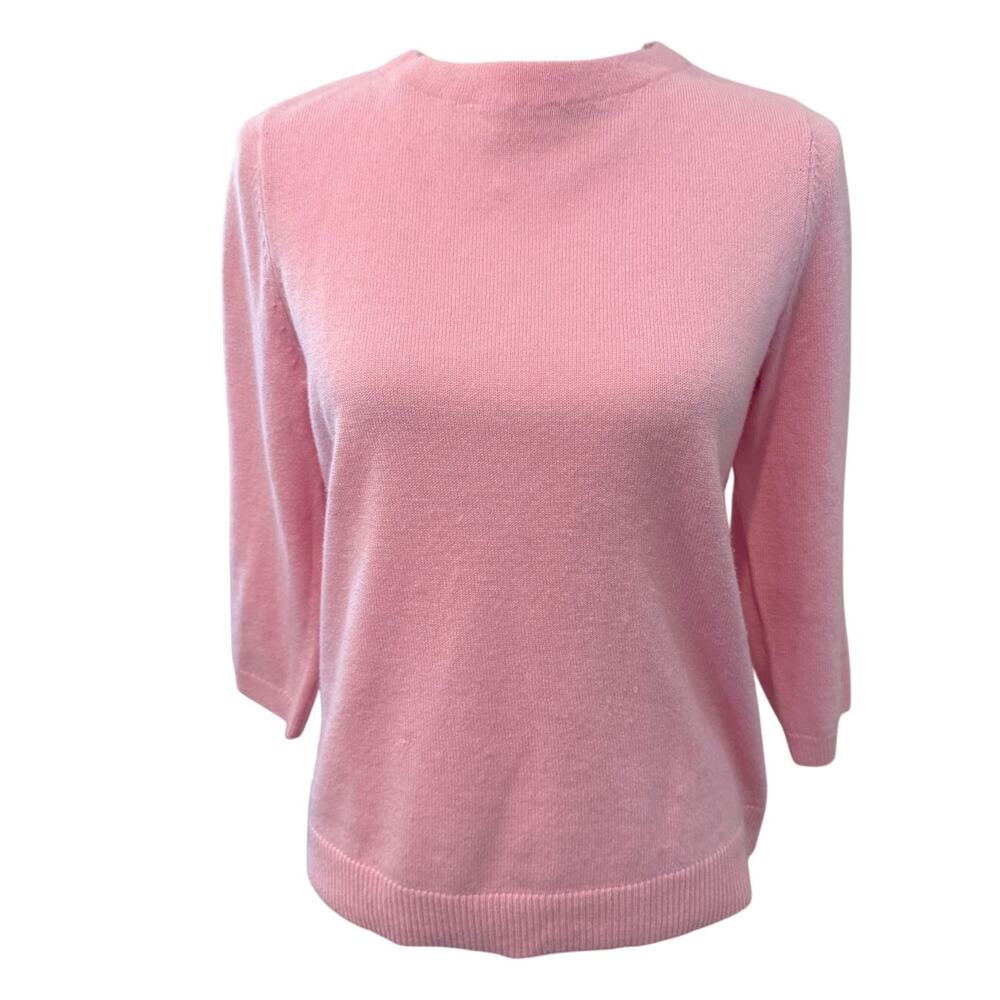 Talbots Genuine Cashmere Sweater Pink Mp